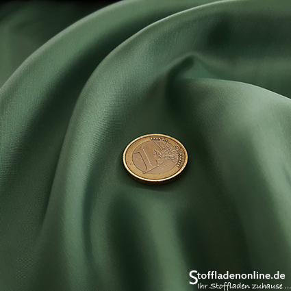 Cupro lining fabric patina green - Bemberg