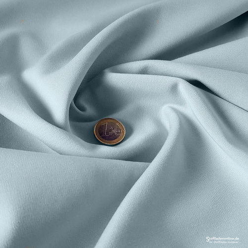 Reststück 100cm | Schwerer Jersey Pastellblau