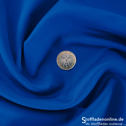 Stretch travel fabric cobalt blue - Toptex
