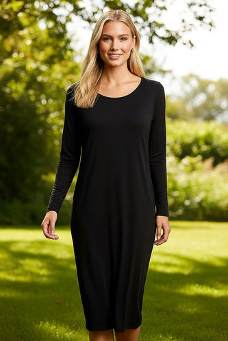 Viskose Jersey Schwarz - Hilco