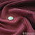 Stretch linen fabric burgundy red
