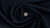Stretch linen fabric dark blue
