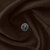 Stretch crepe fabric dark brown