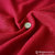 Woven viscose linen fabric red