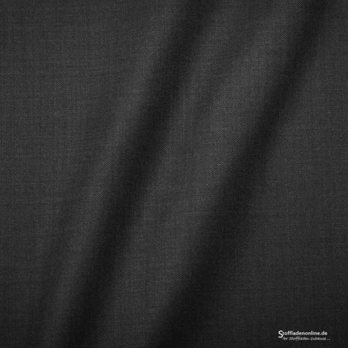 Wool fabric - Merino wool S120 - dark grey