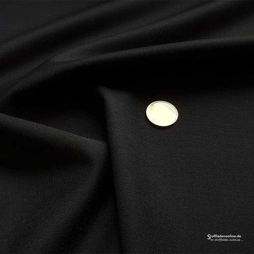 Wool fabric - Merino wool S120 - black