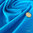 Reststück 40cm | Sweatshirt Baumwoll Jersey Cyanblau