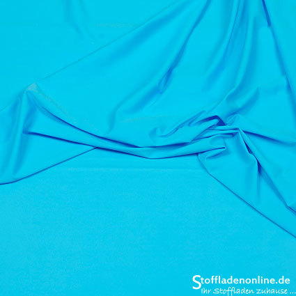 Stretch sport & swim fabric "Sporty Uni" light blue - Hilco