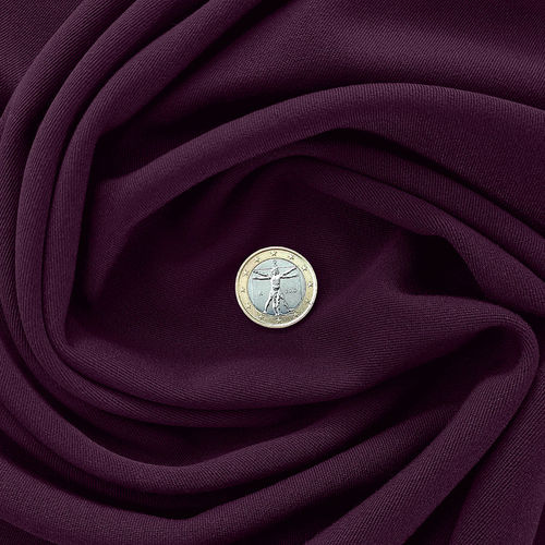 Stretch Gabardine Bordeaux