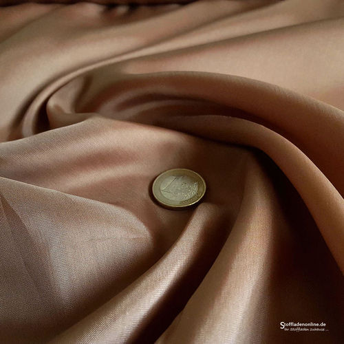 Cupro lining fabric camel - Bemberg