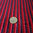 Stretch pleated fabric "Indira" red - La Maison Victor