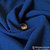 Stretch crepe fabric cobalt blue - Toptex