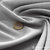 Remnant piece 97cm | Stretch linen fabric light grey