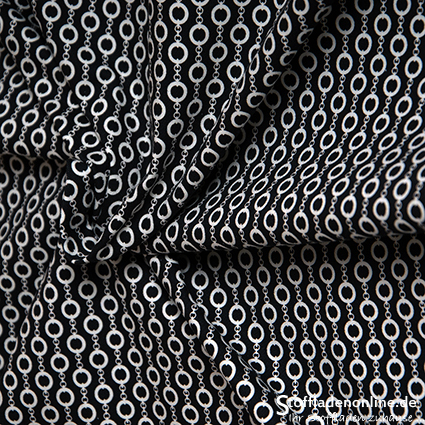 Remnant piece 175cm | Stretch cotton fabric "Liev" - Hilco