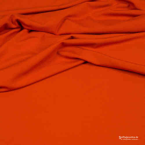 Reststück 139cm | Viskose Jersey Warm Orange - Hilco