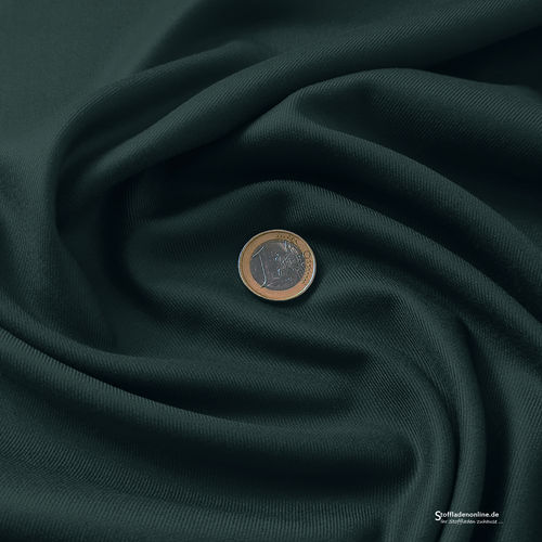 Stretch Bambus Gabardine Dunkelgrün