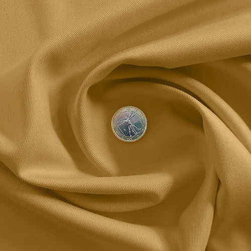 Stretch Bambus Gabardine Safran
