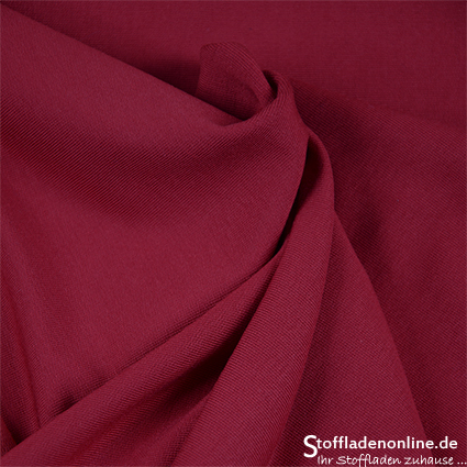 Modal sweat jersey fabric warm red - Hilco