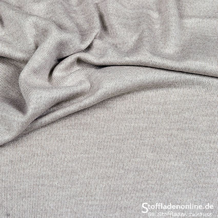 Fine merino wool knit "Maglia" beige - Hilco