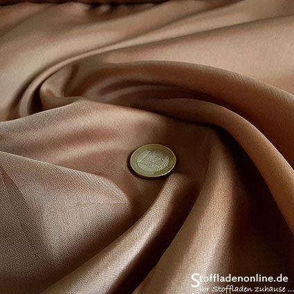 Remnant piece 64cm | Cupro lining fabric camel - Bemberg