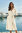 Stretch linen fabric offwhite