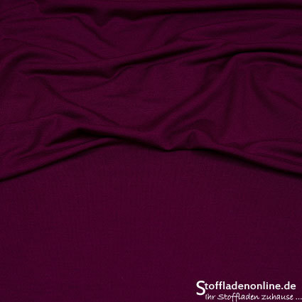 Remnant piece 140cm | Viscose jersey middle violet - Hilco