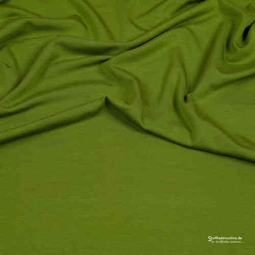 Remnant piece 59cm | Viscose jersey middle green - Hilco