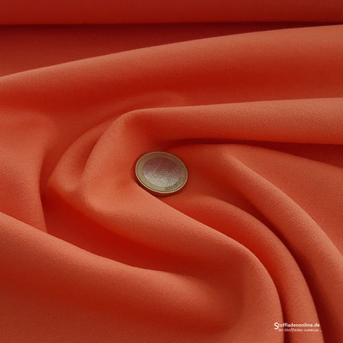 Remnant piece 66cm | Heavy jersey fabric orange
