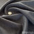 Remnant piece 72cm | Wool blend gabardine fabric dark grey melange