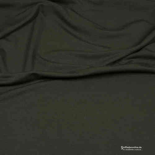 Remnant piece 160cm | Viscose jersey dark green - Hilco