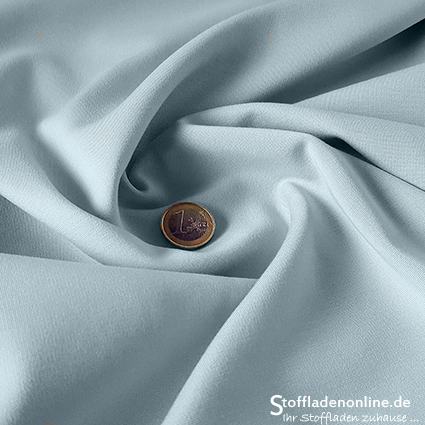 Reststück 100cm | Schwerer Jersey Pastellblau