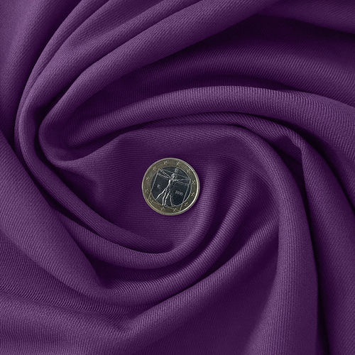 Stretch Bambus Gabardine Violett