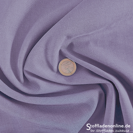 Stretch tencel twill fabric soft lilac - Toptex