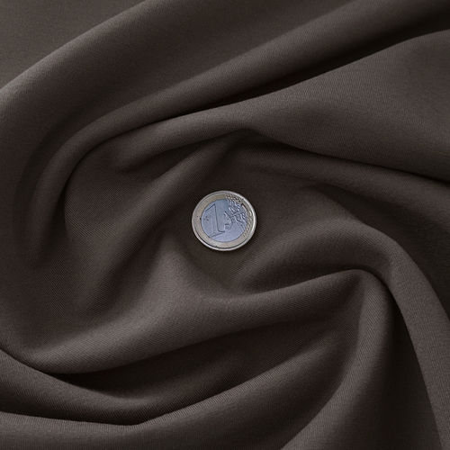 Schwerer Jersey Dunkel Taupe
