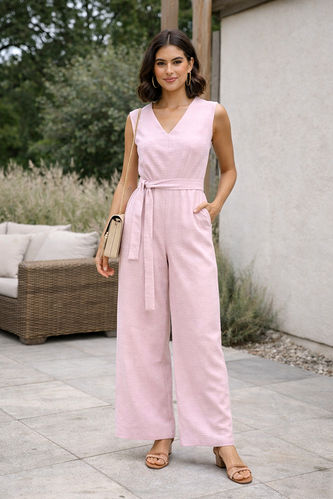 Struktur-Baumwolle Gewebt Zartrosa "Franky" Hilco