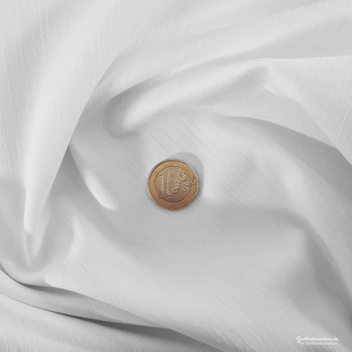 Stretch Jeansstoff "Summer Denim" Weiß - Hilco