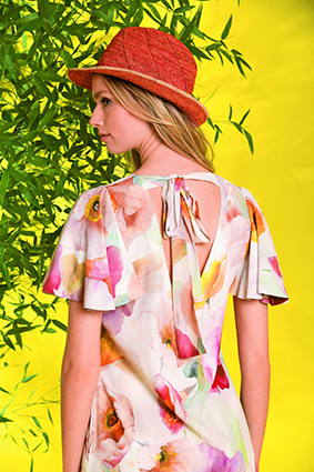 Viskose Webstoff Magnolia | Hilco Fashion Trends Schnittmusterheft