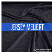 Jersey meliert | Trikotstoffe Melange