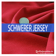 Schwerer Jersey Bi-Stretch Punta Stoffe | Techno Trikot | Dicker Jersey