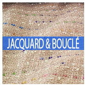 Jacquard Stoffe | Boucle Stoffe | Stoffladen